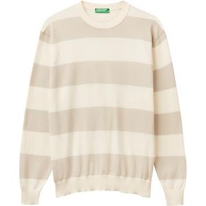 United Colors of Benetton Shirt G/C M/L, Crème., M