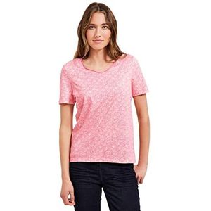 Cecil Shirt met korte mouwen bedrukt, Zacht roze, XL