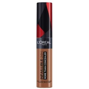 L'Oréal Paris Infaillible More Than Concealer 338 Warm Concealer - Langhoudende concealer met hoge dekking - Vegan - SUPER DEKKEND, super natuurlijke finish - 11ml
