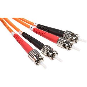 RS PRO LWL-kabel 5m Multi Mode Oranje ST 50/125μm