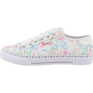Tom Tailor Damessneakers, wit-multi, 37 EU, wit multi, 37 EU