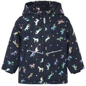 Name It - Maxi Pa Foil Aop - Jas - Afneembare Capuchon - Lange Mouwen - Polyester Vulling