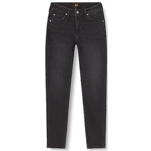 Lee Scarlett High Jeans voor dames, zwart, 28W x 33L