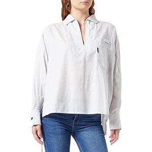 G-STAR RAW Dames Bowling Polo ls Shirt, Grijs (cool grey C936-1295), XS