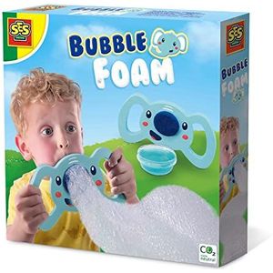 SES - Bubble schuim - Olifant - bellenblaas - blaas de slurf - inclusief blaastuitje en bellenblaassop