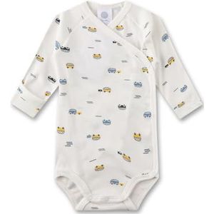 Sanetta Babyjongens 324348 bodysuit White Pebble, 44, wit pebble, 44