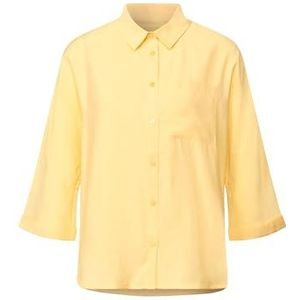 STREET ONE - Overhemdblouse - Buttercream yellow - Met Borstzak