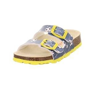 Superfit Voetbedpantoffel, niet van toepassing, lichtblauw/meerkleurig 8410, 40 EU, breed
