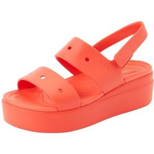 Crocs Dames Brooklyn 4U Wedge Sandaal, Zeester, 8 UK, Zeester, 41/42 EU