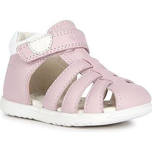 Geox Baby meisjes B Macchia Gir sandaal, Rosé, 22 EU