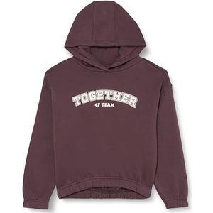 4F Sweatshirt F639 Dark Violet Girl 134, Donkerpaars, 9 Jaar