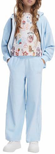 Desigual - Joggingbroek - Effen - Katoen - Met Strass