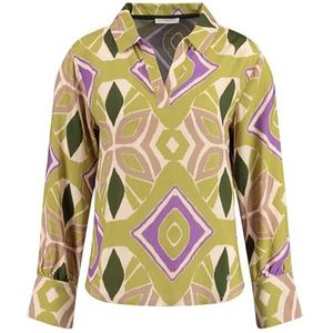 KEYLARGO Damesblouse WB Revival V-hals, limoengroen (1546), XXL