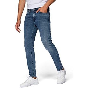 Mavi Heren Chris Jeans, Authentiek Blauw/Zwart Ultra Bewegen, 36/34, Authentieke blauw/zwart ultra bewegen, 36W x 34L