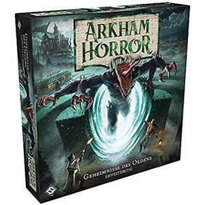 Fantasy Flight Games Arkham Horror 3e Edition – geheimen ordes | uitbreiding | expert spel | strategie spel | 1-6 spelers | vanaf 14+ jaar | 120+ minuten | Duits