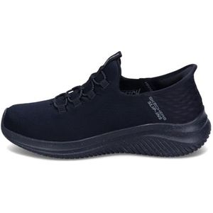 Skechers Ultra Flex 3.0 Right Away Sneaker voor heren, Zwart Mesh Trim Zwart, 39.5 EU