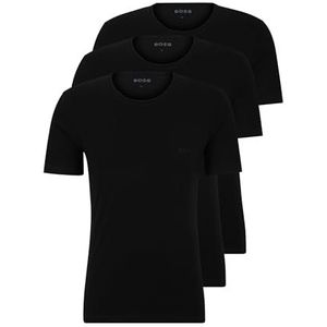 BOSS Heren T-shirt, zwart 1, S