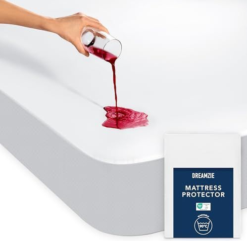 Matrasbeschermer - Wit - Polyester