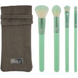 Moda - BMR-CK5 - Make-up Borstel Kit - Mint Green - 5-delige Set