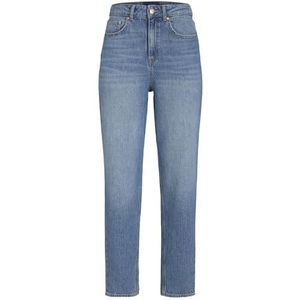 JACK&JONES JXLISBON MOM HW Jeans C4046 DNM Jeansbroek, Light Blue Denim, 27W / 34L, Light Blue Denim, 27W x 34L