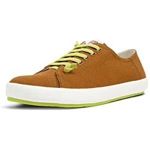 CAMPER Peu Rambla Vulcanizado Sneakers voor heren, Medium Brown, 40 EU