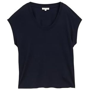 TOM TAILOR T-shirt voor dames, 10668 - Sky Captain Blue, XL
