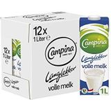 Campina Langlekker Volle Melk, 12 x 1 liter