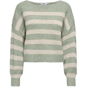 Only - LAYA - Gebreide Pullover - Regular Fit - All-over Motief