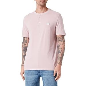 s.Oliver Heren T-shirt, korte mouwen, roze, L, roze, L