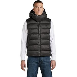 G-STAR RAW G-Whistler Pdd HDD Vest voor heren, Zwart (dk zwart D199-6484), S