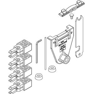 Hawa Ordena 70/P bufferset voor installaties met puntgeleiding (schuifdeurbeslag) incl. wegwerpboor, aantal deuren 4