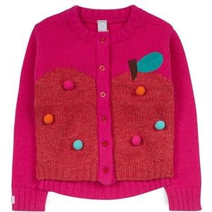 Tuc Tuc tricot jas voor meisjes, Fuchsia, 24 Maanden
