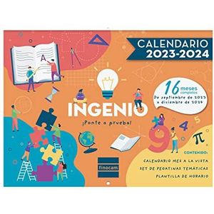 Finocam - Wandkalender foto's 16 maanden 2023 2024 maandoverzicht september 2023 - december 2024 (16 maanden) Spaanse Ingenio