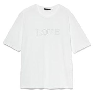 T-shirt, wit, L