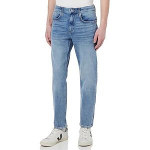 s.Oliver Sales GmbH & Co. KG/s.Oliver York Straight Leg Jeans voor heren, met rechte pijpen, blauwgroen., 29W / 32L