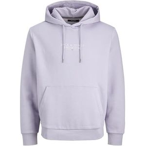 JACK & JONES Heren Jprbluarchie Sweat Hood Noos, Languid Lavender, S