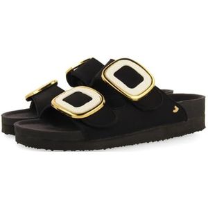 GIOSEPPO BUDAORS - Damessandalen - Off-white - Ivoor - Biologische Stijl - Verstelbare Gesp