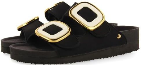 GIOSEPPO BUDAORS - Damessandalen - Off-white - Ivoor - Biologische Stijl - Verstelbare Gesp