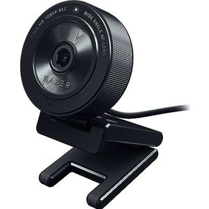 Razer Kiyo X - Full HD Streaming Webcam (1080p 30 FPS of 720p 60 FPS, Auto Focus, Plug & Play, volledig aanpasbare instellingen, flexibele montage, compact en draagbaar) zwart