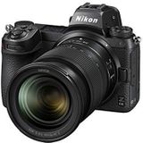 Nikon Z6 II Compact Systeemcamera + 24-70mm f4 lens/objectief - 24,5 MP FULL-FRAME sensor - 14 bps - 2 kaartslots - Grote Z lens - 4K video - VOA060K001 - Zwart