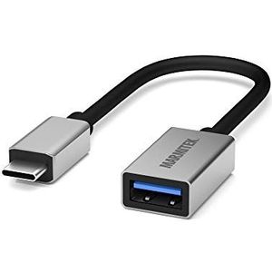 USB C naar USB A Adapter Kabel - Marmitek UU26 - Verbind een Thunderbolt aansluiting naar een USB A poort - Sluit USB accessoires aan op uw tablet - USB OTG (On-The-Go) - USBC converter