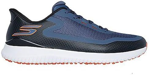 Skechers Heren Flite Spikeless Slip-in Golf Schoen Sneaker, Leisteen, 9