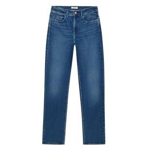 Wrangler Straight jeans voor dames, Agate Blue., 36W x 34L