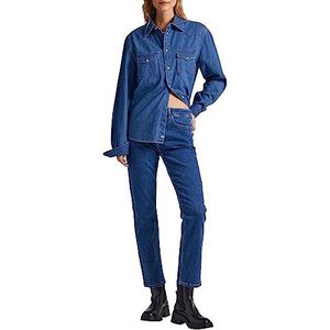 Pepe Jeans Dames Mary Jeans, Blauw (Denim-HS5), 32W/30L, Blauw (Denim-hs5), 32W / 30L