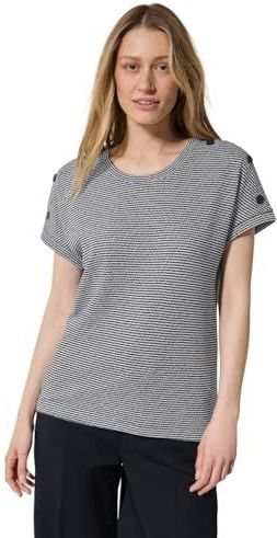 Cecil - Gestreept Shirt - Blauw - Dames - XXL