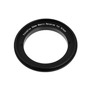 Fotodiox 10-Reverse-Nikon-55 RB2A 55 MM Filter Thread Lens, Macro Reverse Ring Camera Mount Adapter voor Nikon