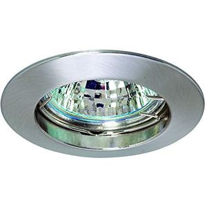 Lampenlux LED inbouwspot Sarto spot aluminium 230V (geborsteld nikkel, zonder lamp) ...