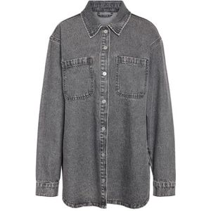 Noisy may - NMALVA - Jeansjack - Medium Grey Denim - Lange Mouwen