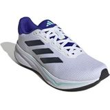 adidas - Response Runner - Schoenen - Ftwr White/Aurora Ink/Flash Aqua - Bovenwerk van Mesh