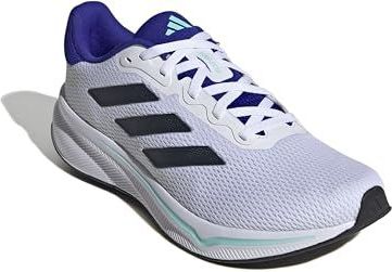 adidas - Response Runner - Schoenen - Ftwr White/Aurora Ink/Flash Aqua - Bovenwerk van Mesh
